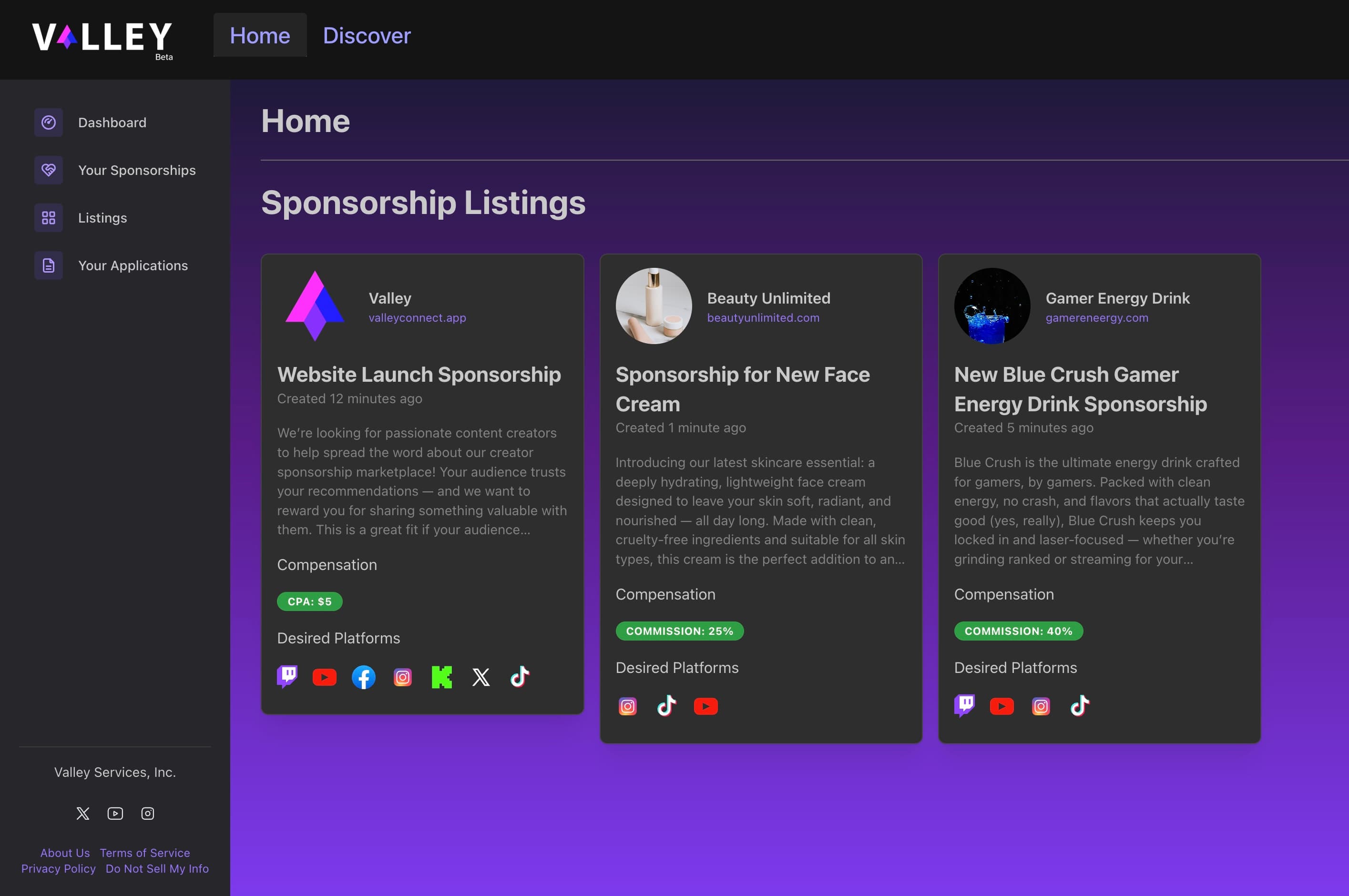 Find the Perfect Sponsorship